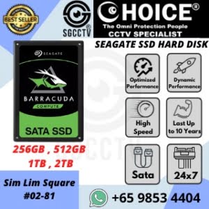 Seagate BarraCuda Solid State Drives SSD SATA Interface Hard Drives Gaming Video Storage