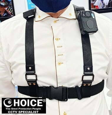 Body Worn Camera Chest Harness Shoulder Harness Security Officer Enforcement Team 3