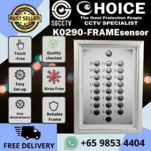 Contactless Elevator Sensor K0290 Touchless COVID Infection Contamination Transmission Protection Lifts Repair Service Maintenance Singapore