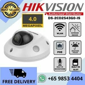 Hikvision DS-2CD2543G0-IWS 4MP Network Camera CCTV Repair and Service Enquire now at SGCCTV Choicecycle CCTV Sim Lim Square #02-81