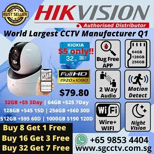 IP CAMERA Hikvision Q1 CCTV Manufacturer Hik-Connect iVMS4500 WIFI Camera Pan Tilt 360 Wireless CCTV Camera SD Card Storage Full HD 1080P