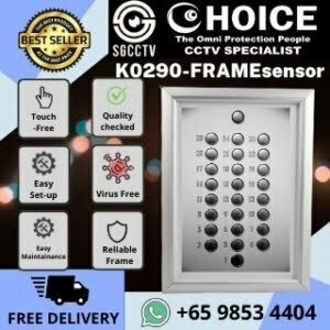 Contactless Elevator Sensor K0290 Touchless Lifts Button COVID Infection Contamination Transmission Protection Frame Over Button Living with COVID-19