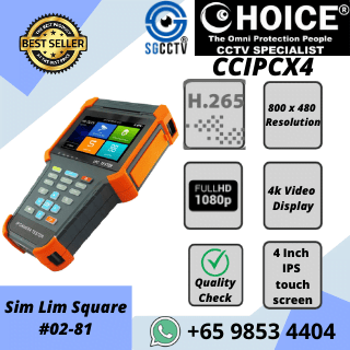 Best Handheld CCTV Camera Tester Troubleshooting Price in Singapore For IP and Analog