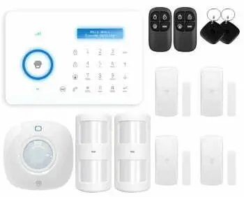 Wireless Alarm System PSTN A11 INTRUDER ALARM SYSTEM HOME OFFICE REAL-TIME PROTECTION SHOP STORE WAREHOUSE FACTORY WIRE WIRELESS ALARM SYSTEM INSTALLATION
