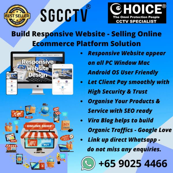 BUILD RESPONSIVE WEBSITE FOR YOUR ONLINE BUSINESS – SELLING ONLINE ECOMMERCE PLATFORM SOLUTION MULTICHANNEL EASY AS ABC!!