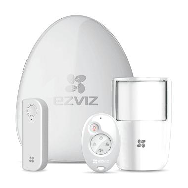 EZVIZ Alarm Starter Kit BS-113A INTRUDER ALARM SYSTEM HOME OFFICE REAL-TIME PROTECTION SHOP STORE WAREHOUSE FACTORY WIRE WIRELESS ALARM SYSTEM INSTALLATION