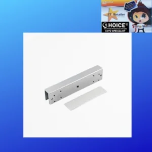 EBELCO DOOR ACCESS Bracket U1-600 Frameless Glass Door Application Door Control Access Control Door Repair Service EM Lock Door Access U Bracket for Glass Door