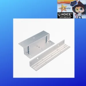 EBELCO DOOR LOCK BRACKET ZL-600 Door Access Control Door Repair Service EM Lock Door Access Entrance Door Digital Lock in-swing Door LZ Bracket for EM Lock