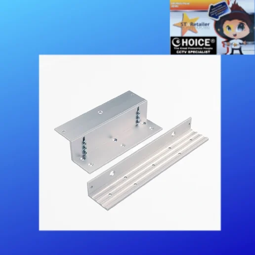 EBELCO DOOR LOCK BRACKET ZL-600 Door Access Control Door Repair Service EM Lock Door Access Entrance Door Digital Lock in-swing Door LZ Bracket for EM Lock