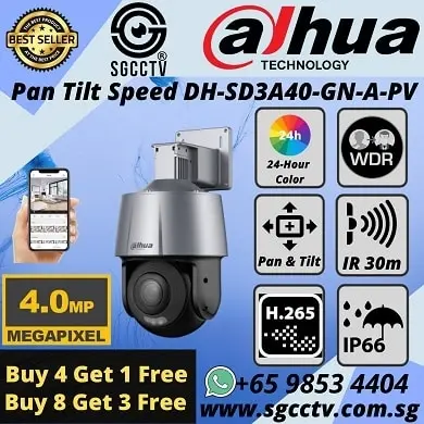 DAHUA Camera 4MP IPC-HFW2449TL-S-PRO VA AI WizColor Bullet WizSense Tripwire Intrusion Fast Moving Parking Loitering Detection 3 Dahua IVS Camera SD3A400-GN-A-PV Intelligent Video Solutions Full Color Sony Starvis IP66 2 Way Audio Tripwire Intrusion Lightning Proof Surge Protection Voltage Transient protection