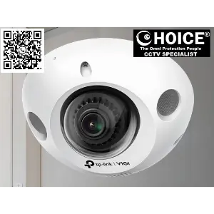 TP-Link Dome Camera VIGI C230I Mini 3MP IR 256GB SD-Card AI Vandal proof Network IPC Home Security Office Surveillance Retail Stores Parking Lots Outdoor Events
