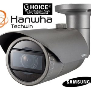 WISENET 2MP CCTV BULLET QNO-6012R South Korea Samsung HANWHA Techwin Military Sensitive Office Home Mall Government Agency China CCTV Camera Security System