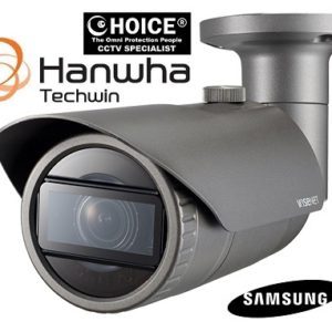 WISENET 4MP CCTV BULLET QNO-7012R South Korea Samsung HANWHA Techwin Military Sensitive Office Home Mall Government Agency China CCTV Camera Security System