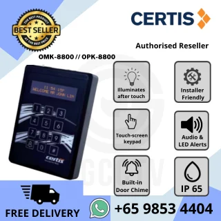 Certis Cisco Access Reader SC1001-2K Mifare Proximity RFID Reader Certis Cisco Security Repair Replace Upgrade CCTV Camera Singapore Repair ACCESS CONTROL