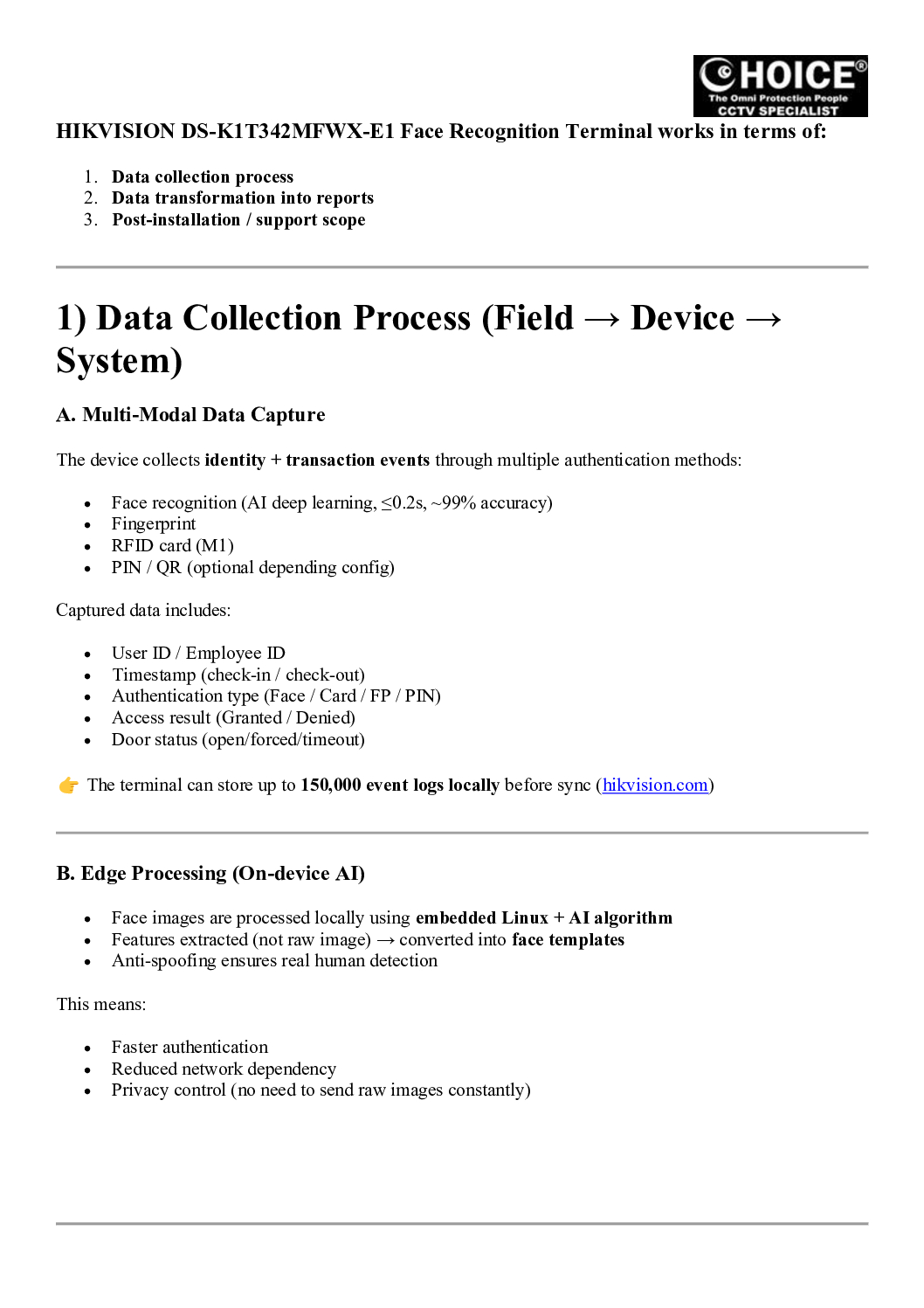 HIKVISION Face Recognition DS-K1T342MFX Security System Supplier TERMINAL ACCESS CONTROL CONTACTLESS READER OFFICE SHOP STORE 6 HIKVISION Face Recognition DS-K1T342MFX Security System Supplier TERMINAL ACCESS CONTROL CONTACTLESS READER OFFICE SHOP STORE - Image 6