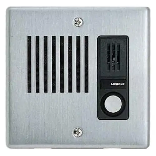 AIPHONE INTERCOM DOOR STATION LE-DA Audio Communication Call Button Video Capability Durable Construction Integration Capability Tamper-Resistant Design 