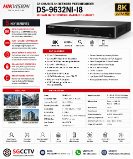 HIKVISION NVR RAID DS-9632NI-I16 CCTV SERVER Security system supplier Security system installation CCTV Security Camera Singapore 1 HIKVISION NVR RAID DS-9632NI-I16 CCTV SERVER Security system supplier Security system installation CCTV Security Camera Singapore