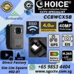 Body Worn Camera CCBWCX6A Police Body Worn Camera 4MP Video 4G WIFI SSID GPS Electronic Image Stabilization EIS 电子防抖