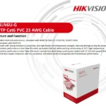 Hikvision CCTV Cable Cat6 DS-1LN6U-G Network Cable 305m Solid Copper IP POE Switch Server Rack CCTV DVR NVR