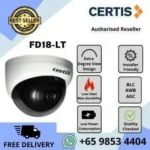 Certis Cisco Dome Camera FD18 SONY CCD 480TVL Sensor Durable Home Office Shop Factory Storehouse CCTV Camera Repair Replace Upgrade CCTV Security System