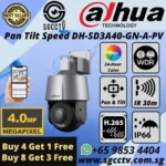 Dahua IVS Camera SD3A400-GN-A-PV Intelligent Video Solutions Full Color Sony Starvis IP66 2 Way Audio Tripwire Intrusion Lightning Proof Surge Protection Voltage Transient protection