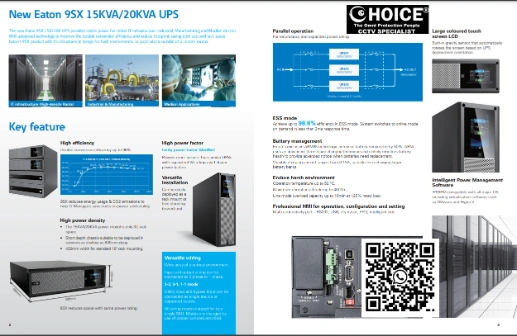 Eaton Uninterrupted POWER SUPPLY 20KVA 9SX20KPM 9SX 20kVA MBP20KPDU Maintenance bypass panel NETWORK M3 Gigabit Network Card CCTV Singapore CCTV Camera Singapore