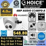 CHOICE IP POE Camera CC4MPD-A 4MP Audio Camera Power Over Ethernet POE Extender Reset Password Factory Default Xmeye app