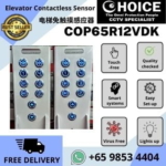 Lift Contactless Sensor COP65R12VDK Marketing Demo Kits Touchless Lifts Button COVID Infection Contamination Transmission Living with COVID-19