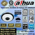 Panoramic Network Fisheye IPC-EBW8630 CCTV Camera DAHUA IP POE Network Fisheye Camera Super Wide Angle 5MP 6MP 12MP H.265 360 degree