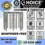 Turnstile CCUT800B Access Control Manpower Free Time Attendance Facial Recognition Trace Together Safe Entry Sim Lim Square CCTV Camera Shop 02-81 90254466