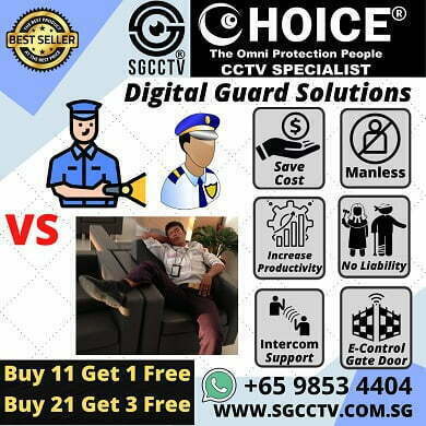 Virtual Guard Patrolling Guard No Holidays No Leaves No CPF No Compensation Cut Half the Cost Increase Productivity Digital Evidence Forensics Purpose Police Investigations CCTV Singapore CCTV Camera Singapore