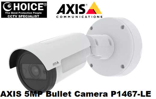 AXIS 5MP Bullet Camera P1467-LE Forensic Cybersecurity Light-Finder CCTV Store Security System Singapore AXIS Camera Repair Replace