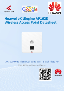 HUAWEI Router AP162E AX3000 Wi-Fi 6 Dual-band Gigabit Wall Plate 3 Year Warranty Fast Speed BEST WIFI SINGAPORE Router Repair NEW