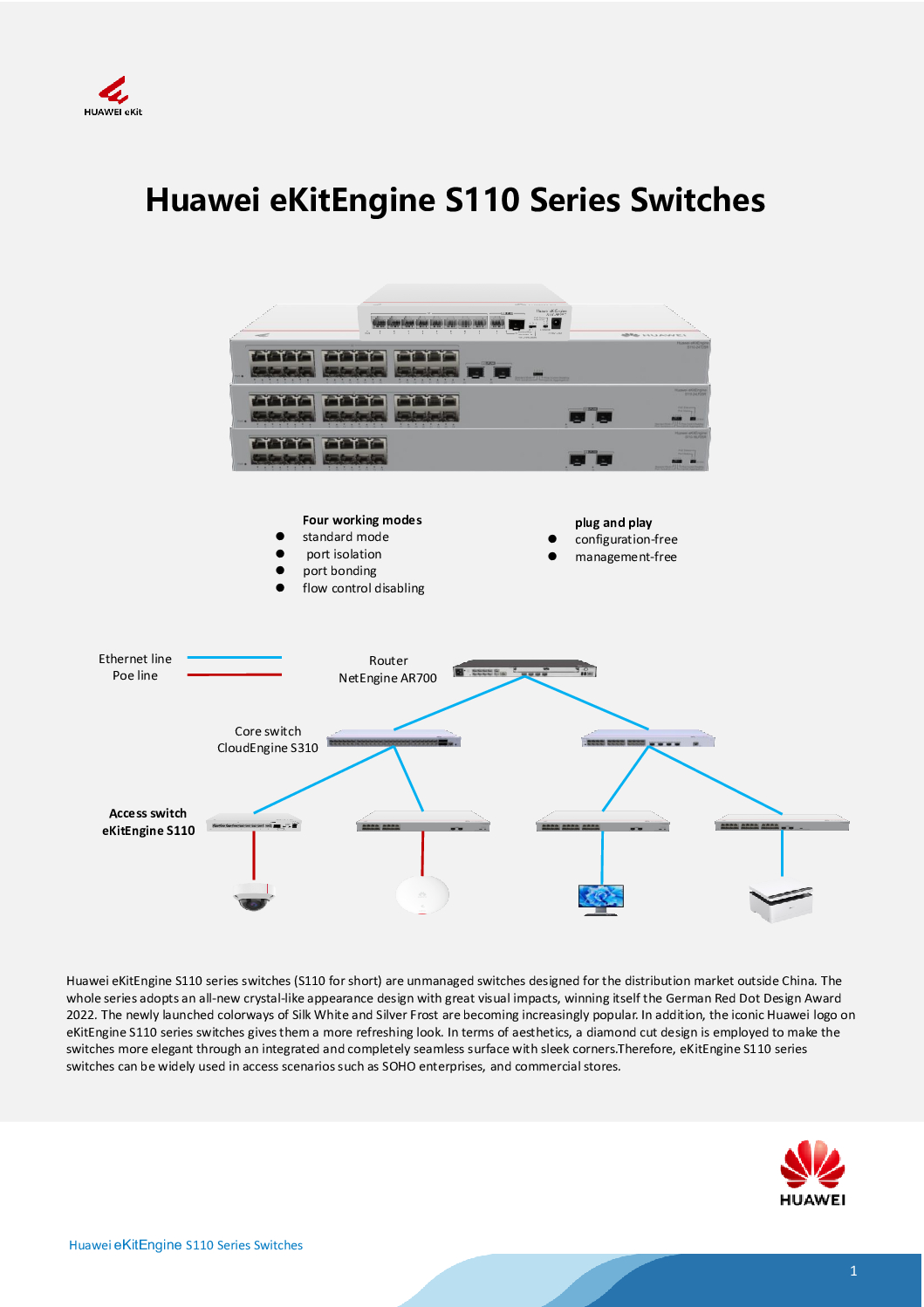 HUAWEI Switch 20Gbps S110-8P2ST 8-POE Gigabit 1-GE SFP 1-Gigabit 3 Year Singapore Warranty CCTV SINGAPORE Switch Repair Replace 7 HUAWEI Switch 20Gbps S110-8P2ST 8-POE Gigabit 1-GE SFP 1-Gigabit 3 Year Singapore Warranty CCTV SINGAPORE Switch Repair Replace - Image 7