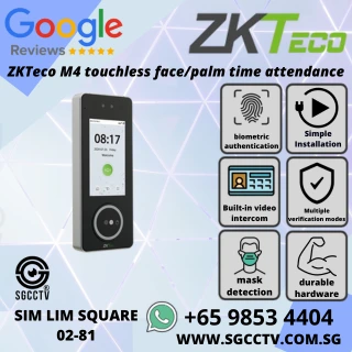 ZKTECO SpeedPalm-V5L SpeedFace-V5L-P SpeedFace M4 Face Palm Time Attendance Real Time Monitoring Increase Productivity Reduce Cost