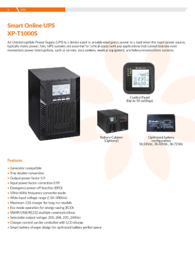 KSTAR UNITERRUPTED POWER SUPPLY 1KVA/900W