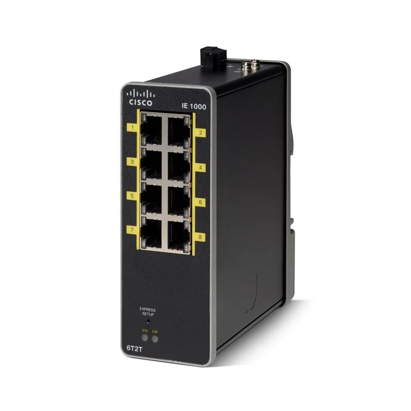 Cisco IE-1000-6T2T-LM Industrial Ethernet Switch – High-Performance Rugged Networking Solution