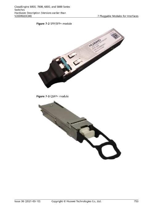 Huawei SFP Module 1G MM Duplex 550M eSFP-GE-SX-MM850