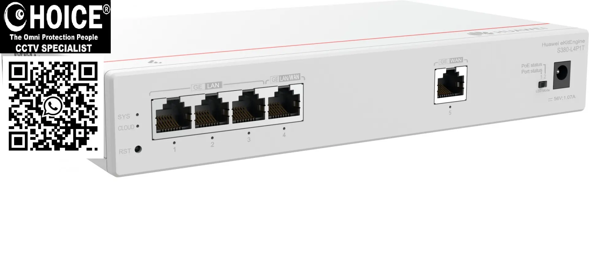 S380-L4P1T Enterprise Managed Switch NEW JJ
