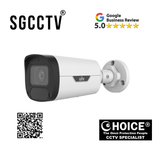 UNV UNIVIEW IPC2324LB-ADZK-H 4MP VF IR Bullet Network Camera High quality image with 4 MP, 1/3.0" CMOS sensor MicroSD, up to 512 GB NEW