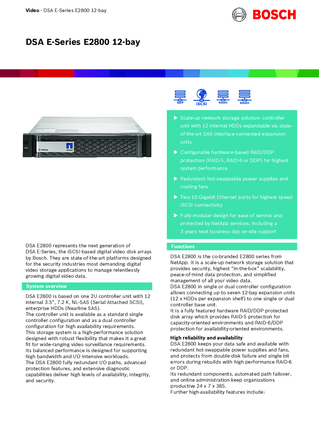 Power of Bosch DSA E2800 12-bay NEW JJ 2 Power of Bosch DSA E2800 12-bay NEW JJ - Image 2