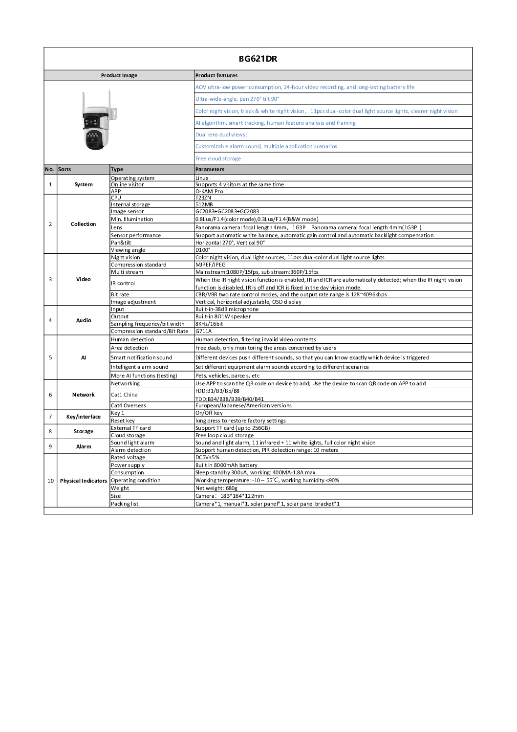 VStarcam BG621DR Smart Video Doorbell NEW JJ 3 VStarcam BG621DR Smart Video Doorbell NEW JJ - Image 3