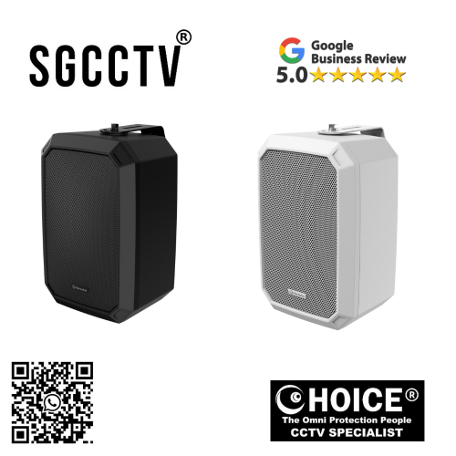Hanwha Wisenet SPA-W100B/SPA-W100W Output Level: +6dBV ± 3dB Frequency Response: 20Hz ~ 20kHz Amplifier: Built in 10W Class D