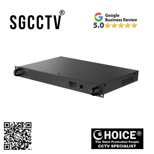 Hanwha Wisenet SPA-S1000 Advanced audio mixing and signal processing capabilities System Expansion: Up to 512 speakers