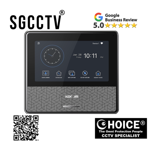KOCOM LOBBYPHONE K6B LP-70D Call and communication with household & guard phone Video output (*DC 24V ADAPTOR INCLUDED) NEW DB 6 KOCOM INTERCOM IKCV-S701IP2W (DC) IP Video Phone / WiFi Type (DC Power) 7" Color digital LCD monitor Door camera monitoring NEW