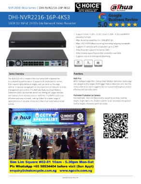 DAHUA NVR2216-16P-4KS3 16CH 16POE NVR RTSP Security System Singapore DAHUA RECORDER Repair Replace Upgrade Singapore