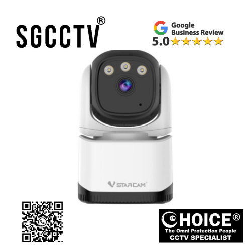 VStarcam CS995Q-SP4 MP Ultra HD Dual band WiFi stable connection Dual core light panel, full-color night vision Human detection, real time alerts NEW