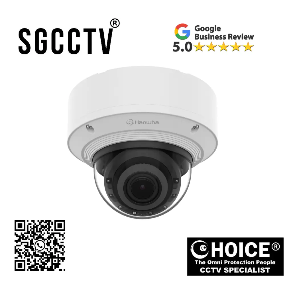 Hanwha Vision XND-A9085RV 4K AI Vandal Dome Camera NEW JJ