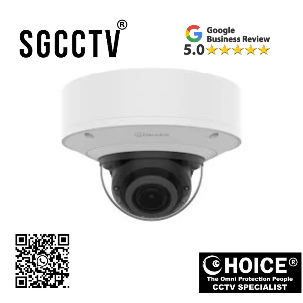 Hanwha Vision XNV-A9085R 4K AI IR Vandal Dome Camera NEW JJ