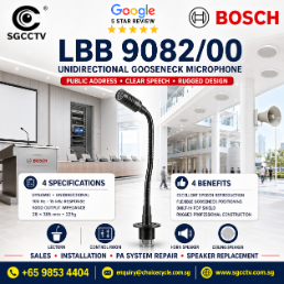 BOSCH LBB 9082/00 Microphone Unidirectional Gooseneck Professional Public Address PA SYSTEM Repair Horn Speaker Ceiling Speaker 1 BOSCH LBB 9082/00 Microphone Unidirectional Gooseneck Professional Public Address PA SYSTEM Repair Horn Speaker Ceiling Speaker